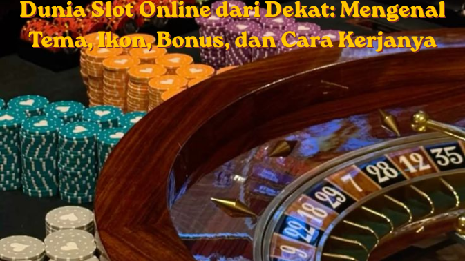 Dunia Slot Online dari Dekat: Mengenal Tema, Ikon, Bonus, dan Cara Kerjanya
