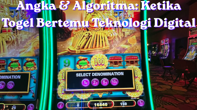 Angka & Algoritma: Ketika Togel Bertemu Teknologi Digital